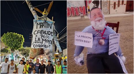 Elaboran muñecos creativos para despedir el Año Nuevo en Pisco