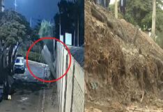 Chorrillos: Cae parte de muro perimétrico del Instituto Nacional de Salud