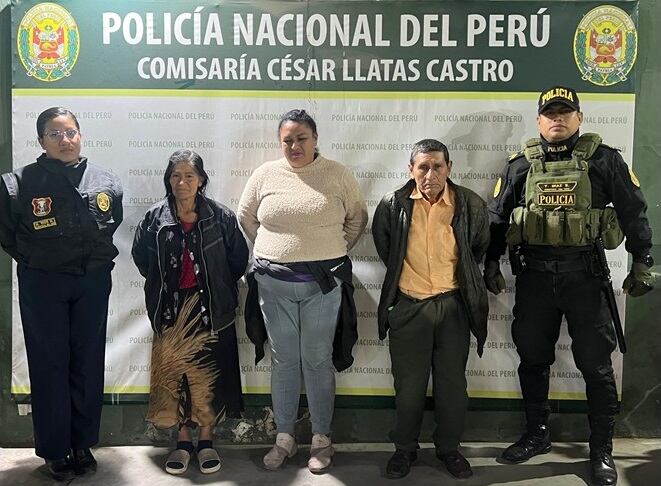 Individuos intervenidos.