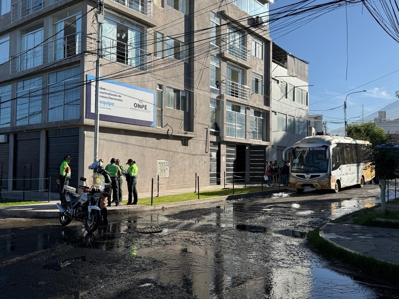 Arequipa despliega material electoral a 323 locales de votación. Foto: ODPE Arequipa.