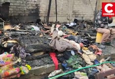 Huancayo: Incendio deja a familia damnificada y adulta mayor pierde sus ahorros