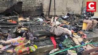 Huancayo: Incendio deja a familia damnificada y adulta mayor pierde sus ahorros