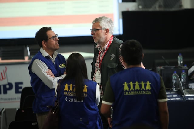 ONPE realiza simulacro nacional para probar sistema de cómputo de la segunda vuelta electoral (Fotos: Jesús Saucedo/GEC)