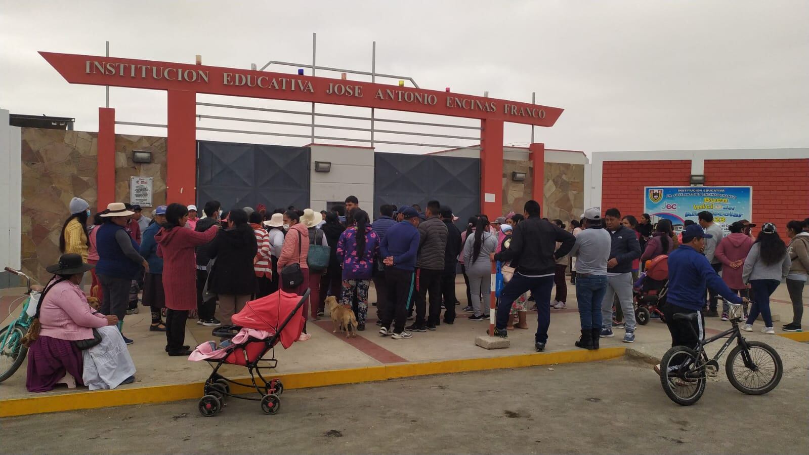 I.E. José Antonio Encinas se ubica en el sector Viñani del distrito Gregorio Albarracín