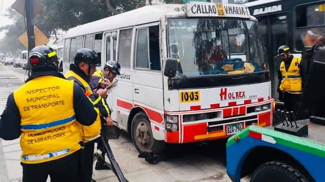 Fiscalización electrónica a transporte público llega a Miraflores 