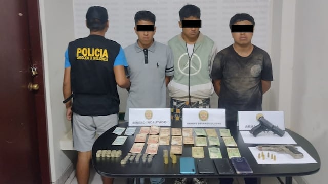 Policía atrapa a presuntos integrantes de “Los Injertos de Trujillo”