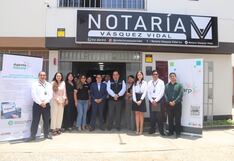 Ica: ponen en marcha Agente Sunarp en la notaría Vásquez Vidal