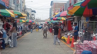 Chiclayo: ambulantes ocupan calles del entorno del Mercado Modelo