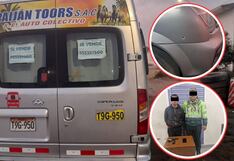 La Libertad: Policía retiene a menor tras ataque a balazos a miniván