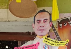Piñatas de presidente José Jerí y Dina Boluarte muy pedidas para celebrar el 2026