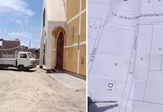 Ica: vecinos de El Arenal en Los Aquijes reclaman por cerco perimétrico de iglesia y exigen respetar pasajes