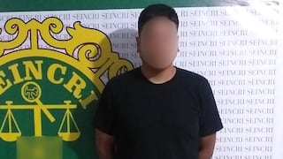 Capturan a hombre que robó y golpeó a una persona con discapacidad visual en Arequipa