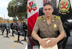 General PNP. Enrique Fernando Samamé, asume como nuevo jefe de la Región Policial Ica