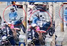 Pisco: delincuente se lleva moto a plena luz del día en cuestión de segundos