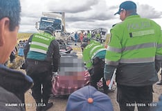 Accidente vía Arequipa – Puno: Familias lloran la muerte de 13 viajeros