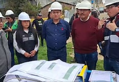 Congresista fiscaliza inicio de obra del Puente Arequipa en Huancayo
