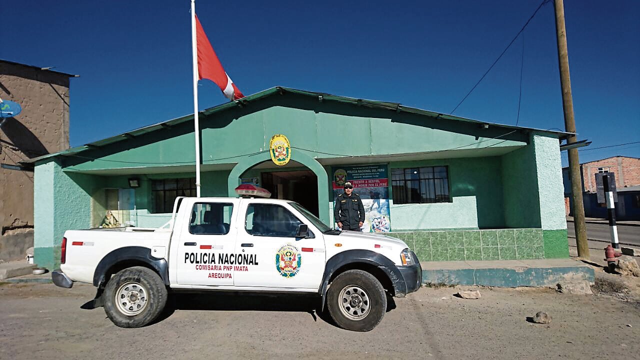 Dependencia policial de Imata en crisis. Foto: PNP.