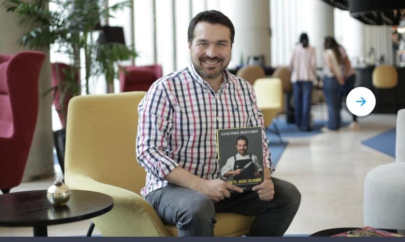 Este domingo a las 5:00 p.m en la Librería Crisol del Jockey Plaza, Ricardo Rondón presentará el libro de Giacomo Bocchio, "Eleva tu juego culinario".