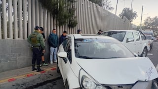 Arequipa: Ocupantes en presunto estado de ebriedad salvan de morir tras accidente en av. Venezuela