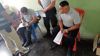 Detienen a tres policías por cobros indebidos en Piura