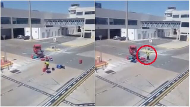 YouTube: trabajador de Iberia es grabado golpeando maletas de clientes (VIDEO)