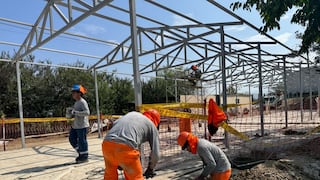 Renovación del Colegio de Alto Rendimiento de La Libertad alcanza el 19% de avance