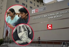 Bebé maltratada por sus padres en Chimbote llegó al Instituto del Niño con fracturas y desnutrición