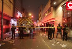 Centro de Lima: Se registra incendio en cruce de los jirones Puno y Andahuaylas cerca a Mesa Redonda