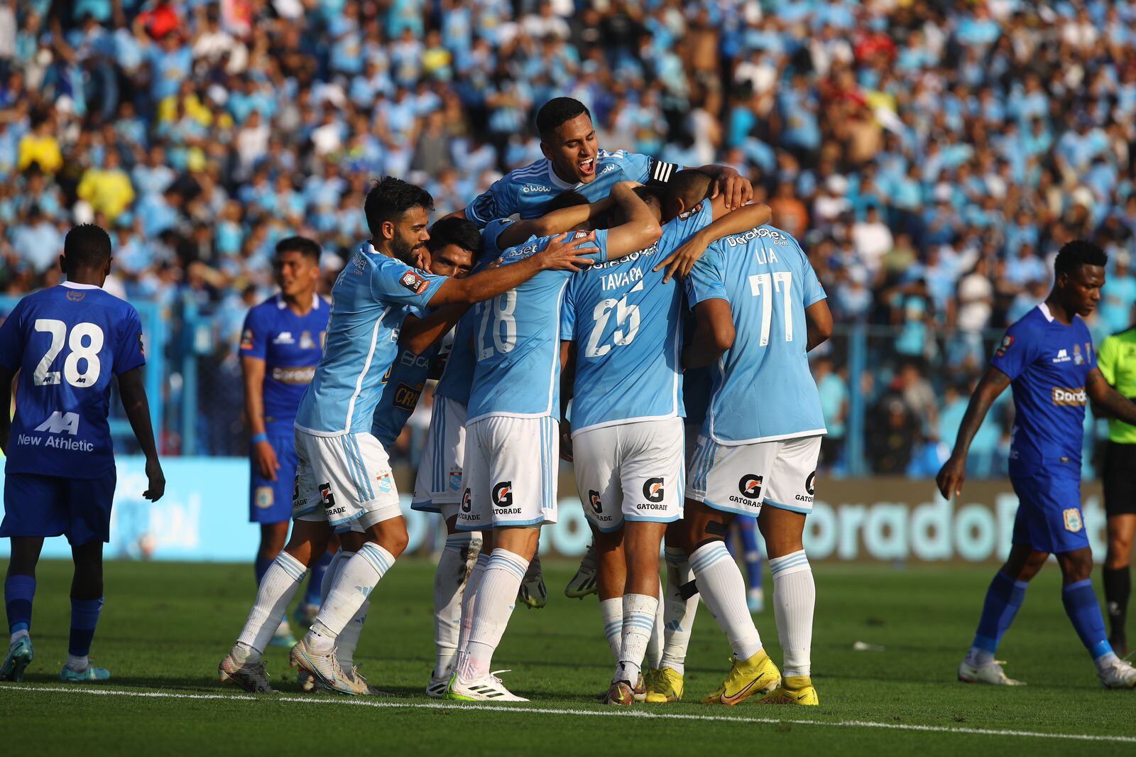 Sporting Cristal goleó 5-0 al Binacional. (Foto: Leonardo Fernández/@photo.gec)
