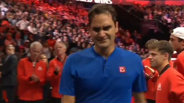 Roger Federer se retira de las canchas: las lágrimas del tenista suizo