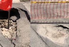 Ica: lluvias dejan al descubierto el mal estado de las pistas