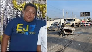 Ica: dos tráileres aplastan Tico y matan a joven conductor por la Panamericana Sur
