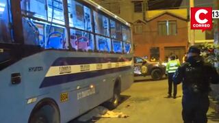 Anciana muere atropellada por bus en Villa María del Triunfo: Conductor fue detenido
