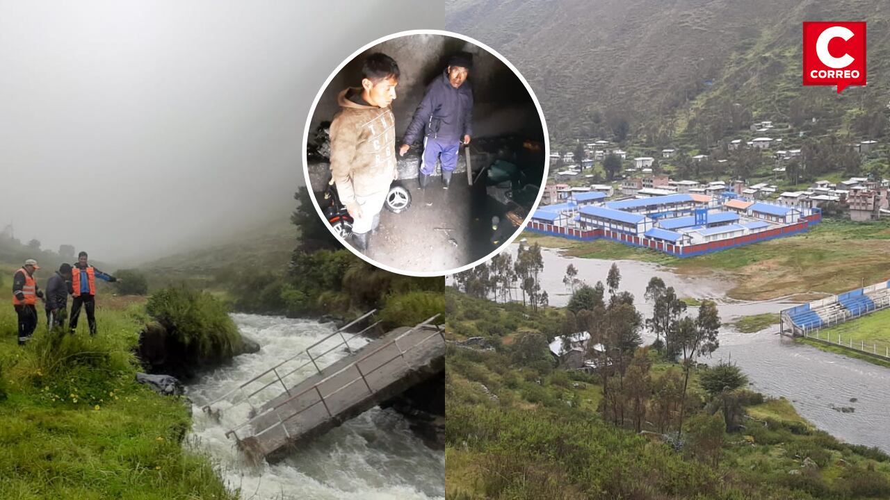 Fuertes lluvias inundan viviendas en Puno.