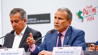 Elmer Schialer agradece al Congreso por autorizar viaje de Dina Boluarte al Vaticano