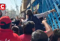 Padres desesperados llegaron al colegio Inmaculada Concepción tras fuerte sismo en Ica (VIDEO)