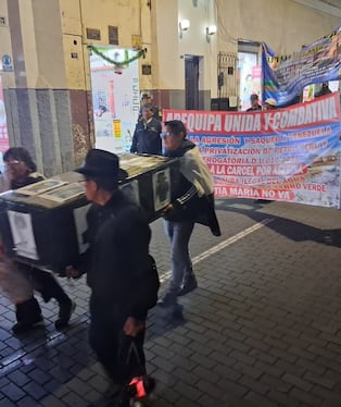Movilización en Arequipa por la Generación Z y otros colectivos sociales. Foto: Cortesía GEC.