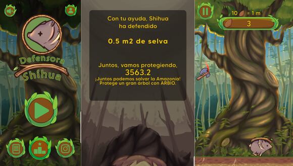 Se busca que los peruanos descarguen el videojuego y se sumen a la protección de los bosques amazónicos.