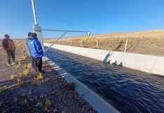 Abren compuertas de la laguna Choclococha y llega el agua para los agricultores del valle de Ica