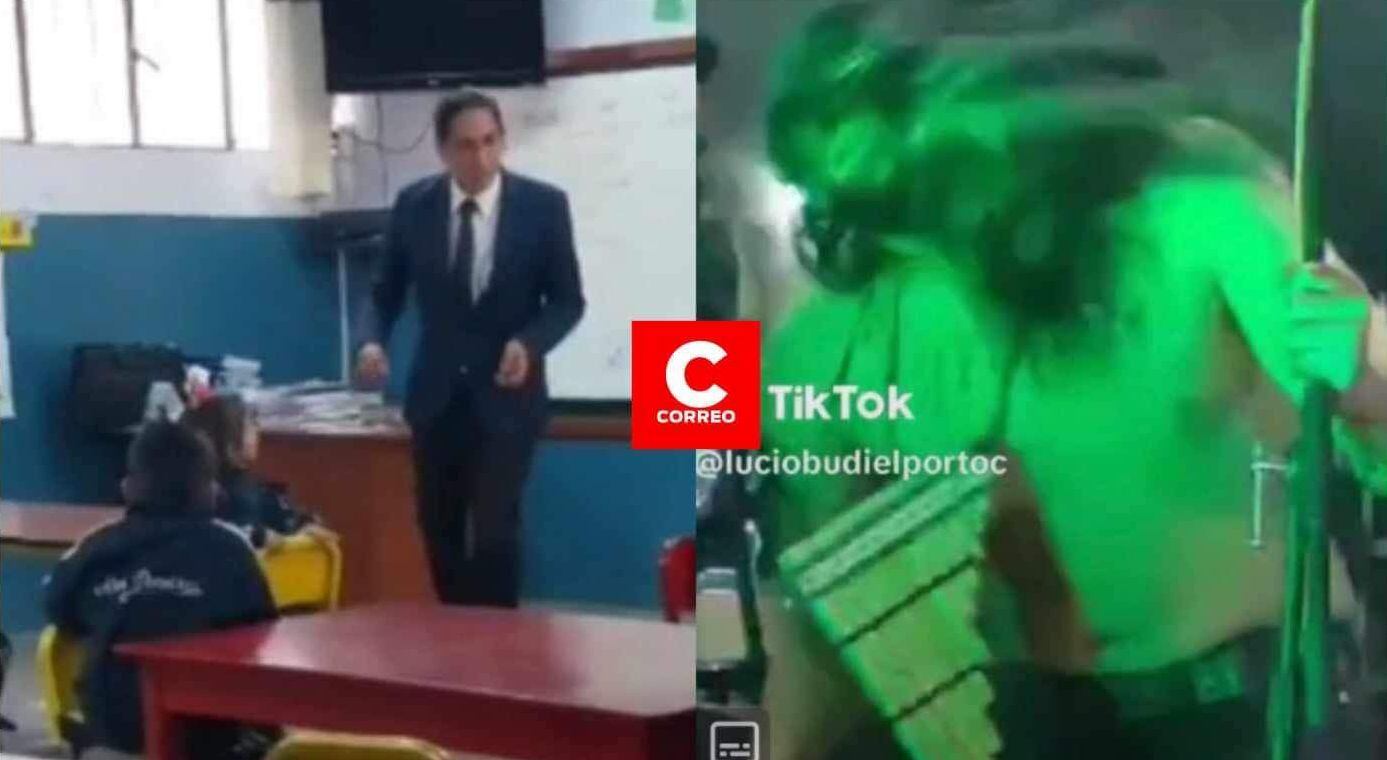 El docente arequipeño también es metalero por las noches. (Foto: Captura)