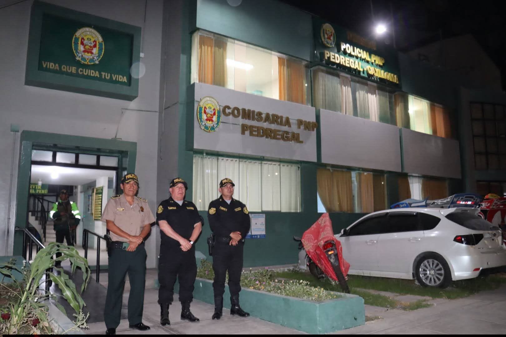 Inspectoría investiga a policías de El Pedregal por presuntos nexos con tráfico de terrenos