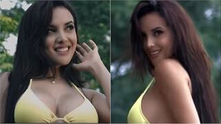 ​Rosángela Espinoza muestra su sensual figura en video musical (VIDEO)
