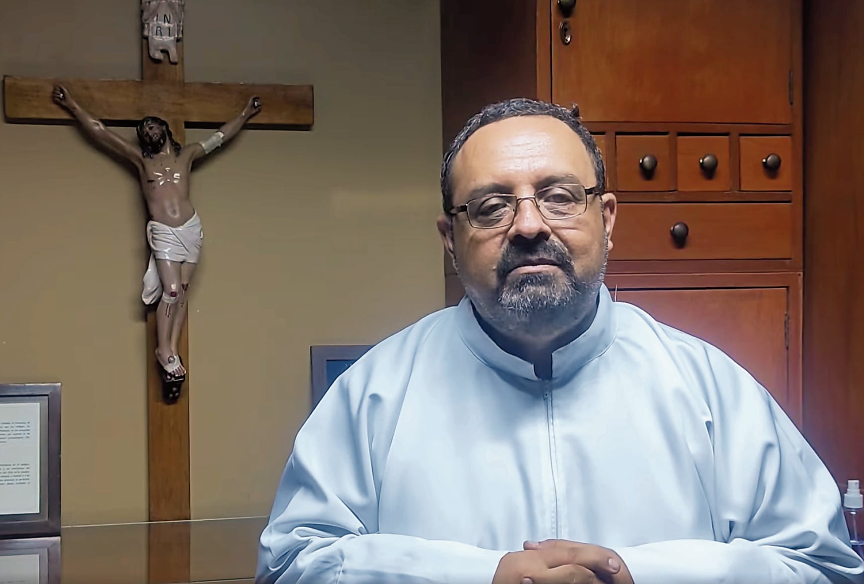 Marco Agüero Vidal cumple siete días de detención preliminar por abusos presuntamente ocurridos en una parroquia de San Borja.