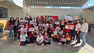 Llevan alegría a más de 125 escolares de Ica por el Día del Niño