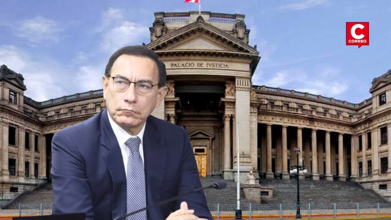 Poder Judicial fija audiencia para revisar condena de 14 años contra Martín Vizcarra. Composición: Diario Correo.