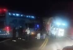 Carretera Central: Bus con pasajeros choca con tráiler cerca a Ticlio