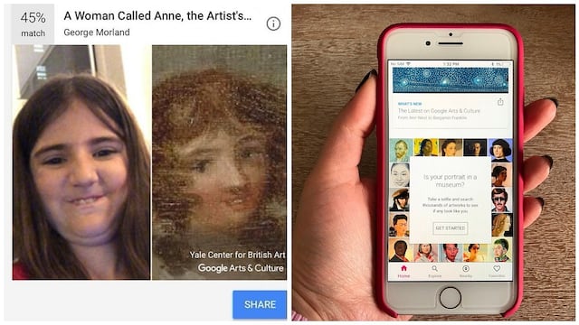 Google te permite encontrar a tu doble en una obra de arte