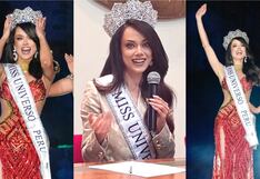 Karla Bacigalupo ofrece su primer discurso como nueva Miss Perú 2025 (VIDEO)