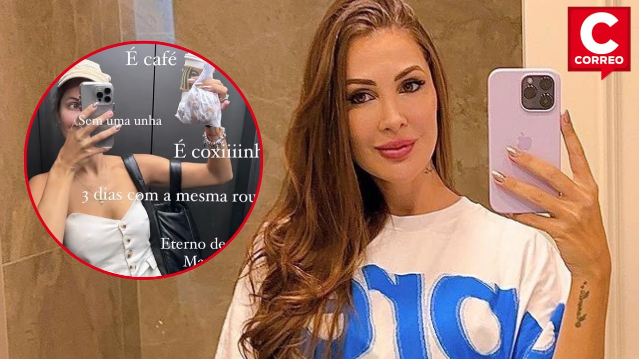 Ana Paula Consorte tras llegar a Brasil: “Tres días con la misma ropa, soy un eterno desastre”