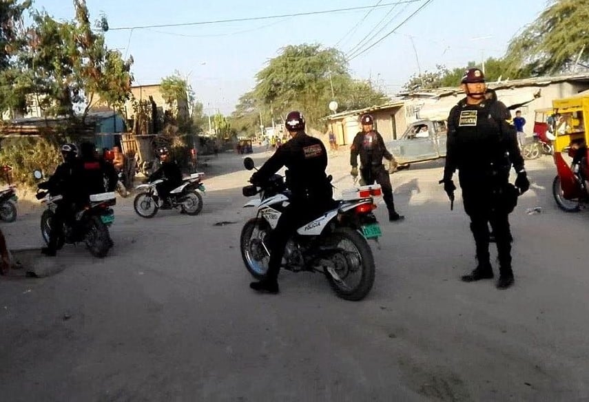 Policía capturó a dos presuntos integrantes de “Los Arrebatadores” en Sullana
